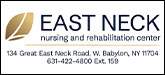 East Neck Nursing & Rehabilitation Center Sponsorship Banner